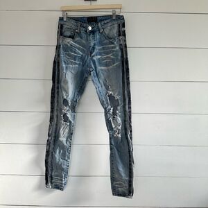 THRT Distressed Men’s 32 Unique Wash Jeans
